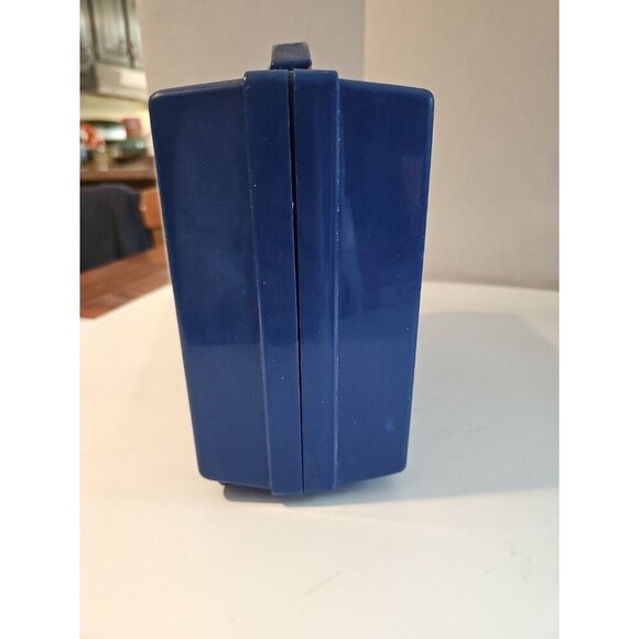 Vintage 1986 GI JOE Plastic Lunch Box No Thermos By Hasbro Aladdin - Picture 2 of 9